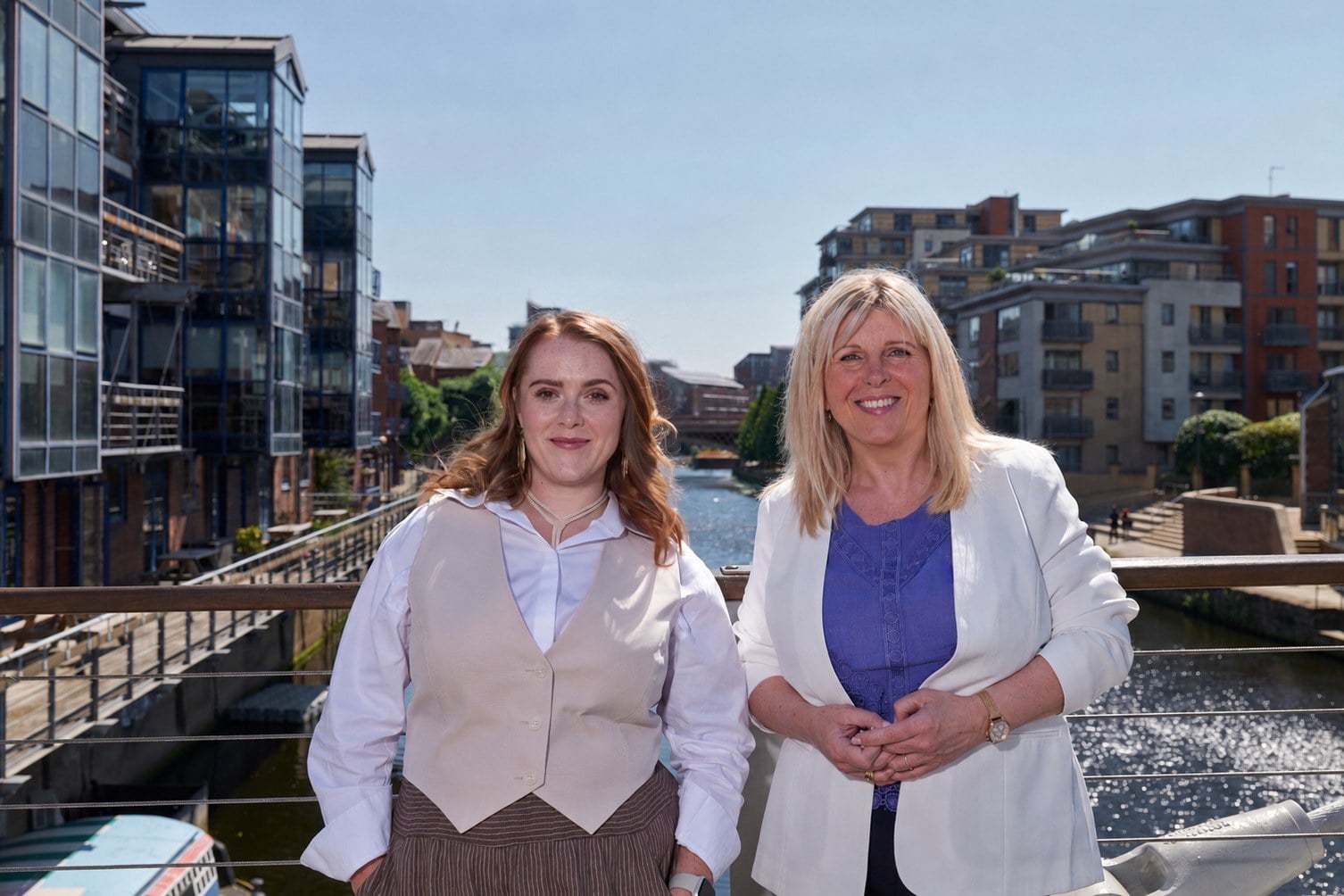 Chloe Wallace and Sue Bancroft